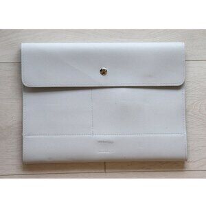 Glass Ladder & Co small Marilyn organizer clutch in cloud grey